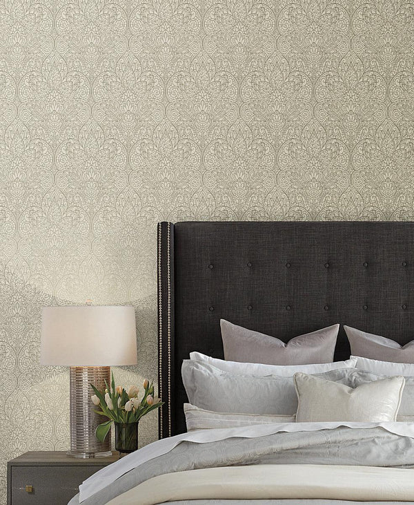 Wallpaper Paradise Wallpaper // Brown Metallic 