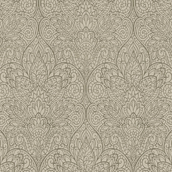 Wallpaper Paradise Wallpaper // Brown Metallic 