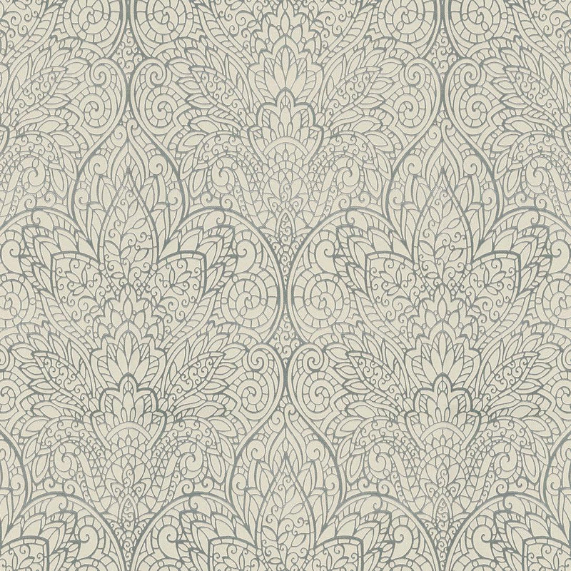 Wallpaper Paradise Wallpaper Sample // Grey Metallic 8 x 10 