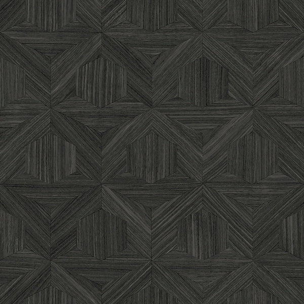 Wallpaper Parquet Wallpaper // Black 