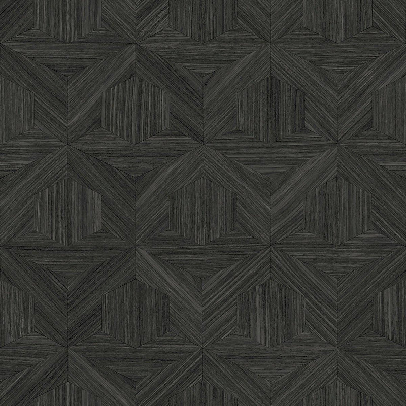 Wallpaper Parquet Wallpaper // Black 