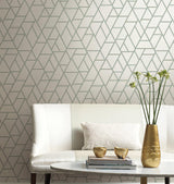 Wallpaper Pathways Wallpaper // White & Green 