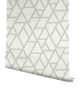 Wallpaper Pathways Wallpaper // White & Grey 
