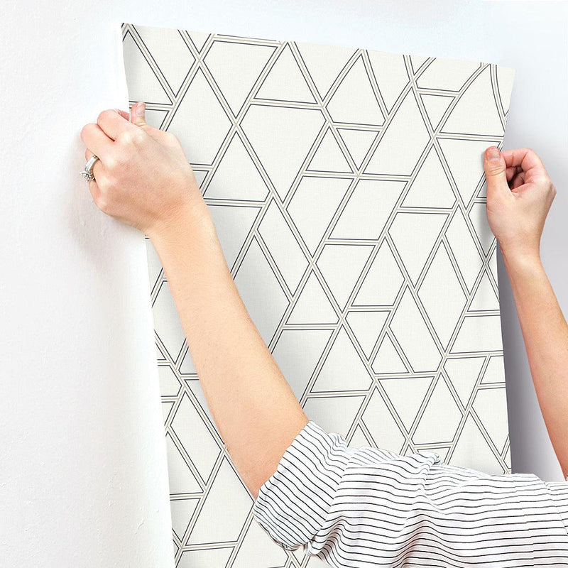 Wallpaper Pathways Wallpaper // White & Grey 