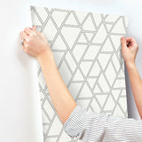 Wallpaper Pathways Wallpaper // White & Grey 