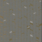 Wallpaper Perfect Petals Wallpaper // Grey & Gold 