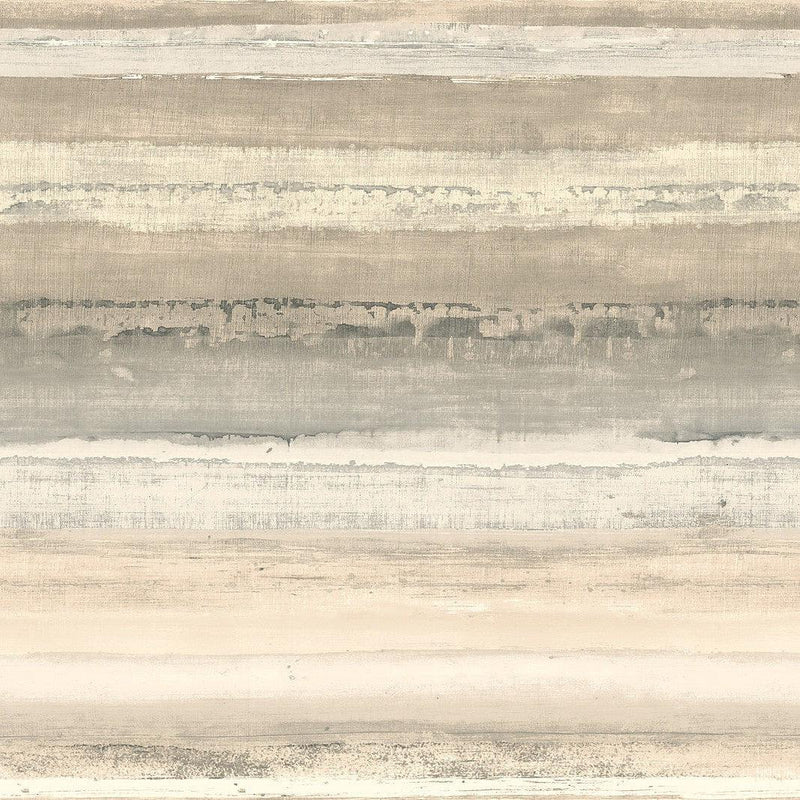 Wallpaper Perspective Wallpaper Sample // Beige & White 8 x 10 