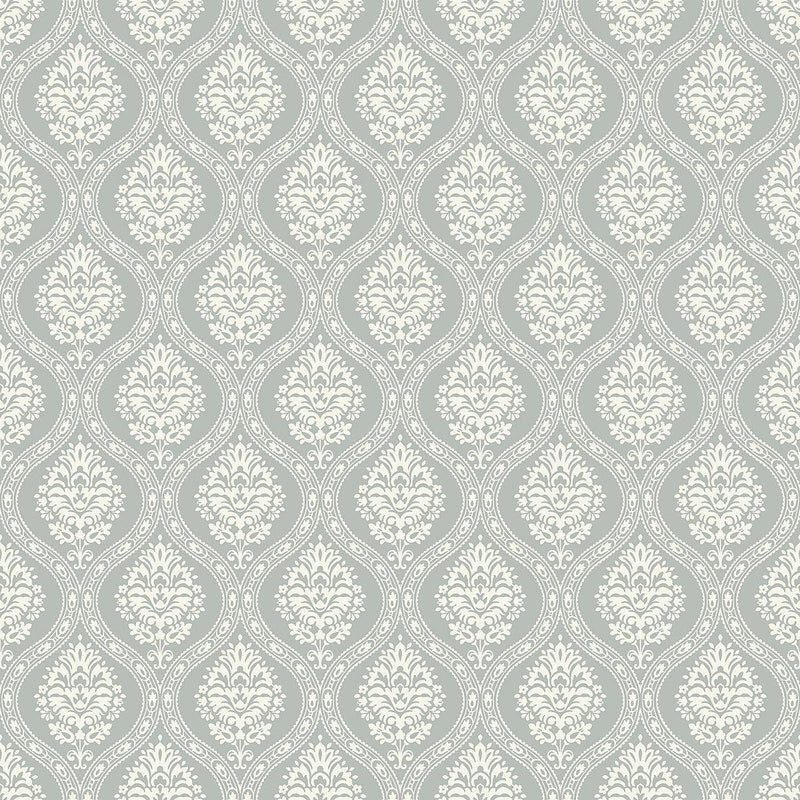 Wallpaper Petite Ogee Wallpaper // Green 