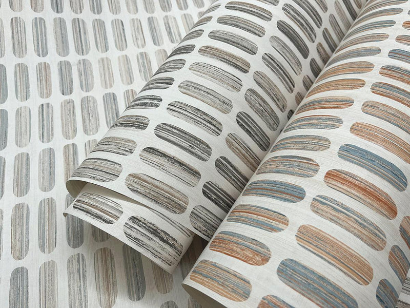 Wallpaper Petite Pergola Wallpaper // Grey & Taupe 