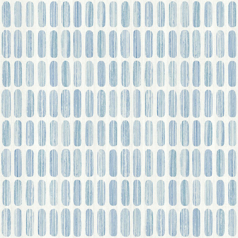 Wallpaper Petite Pergola Wallpaper Sample // Blue 8 x 10 