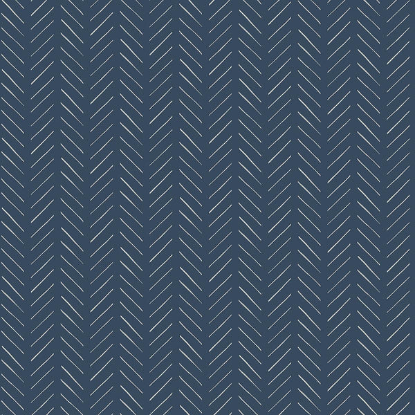 Wallpaper Pick-Up Sticks Wallpaper // Blue 