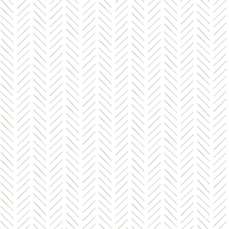 Wallpaper Pick Up Sticks Wallpaper Sample // Taupe 8 x 10 