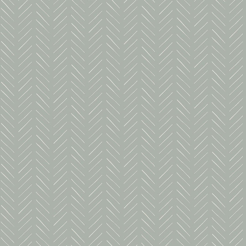 Wallpaper Pick-Up Sticks Wallpaper Sample // White 8 x 10 