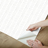 Wallpaper Pick Up Sticks Wallpaper // Taupe 