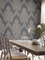 Wallpaper Pineapple Plantation Wallpaper // Grey 