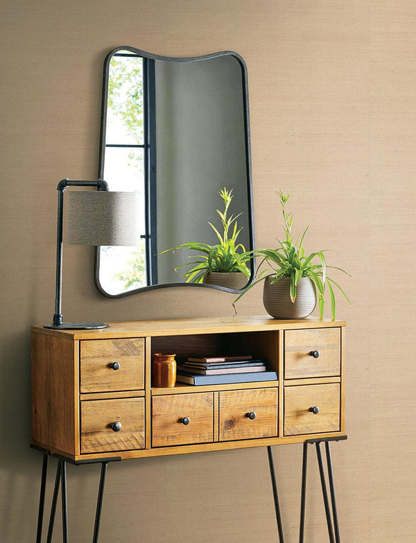 Wallpaper Plain Grass Wallpaper // White 