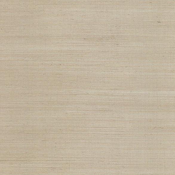 Wallpaper Plain Sisal Grasscloth Wallpaper Sample // Taupe & Silver 8 x 10 