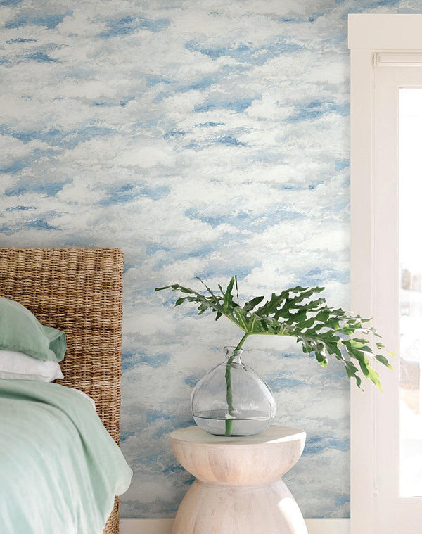 Wallpaper Plein Air Wallpaper // Blue 
