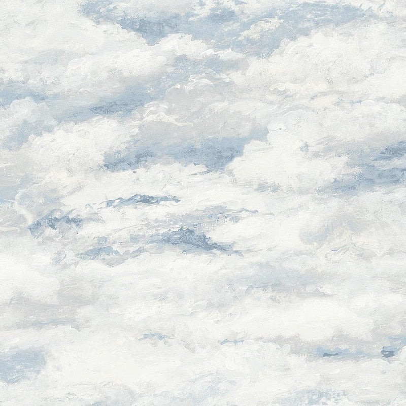 Wallpaper Plein Air Wallpaper Sample // Blue 8 x 10 