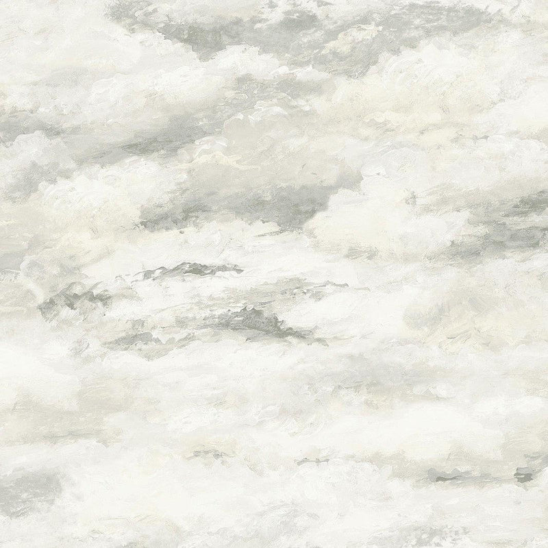 Wallpaper Plein Air Wallpaper Sample // Tan & Grey 8 x 10 