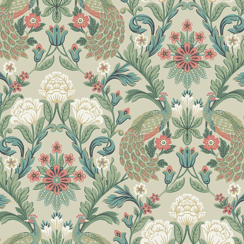 Wallpaper Plume Dynasty Wallpaper // Taupe 