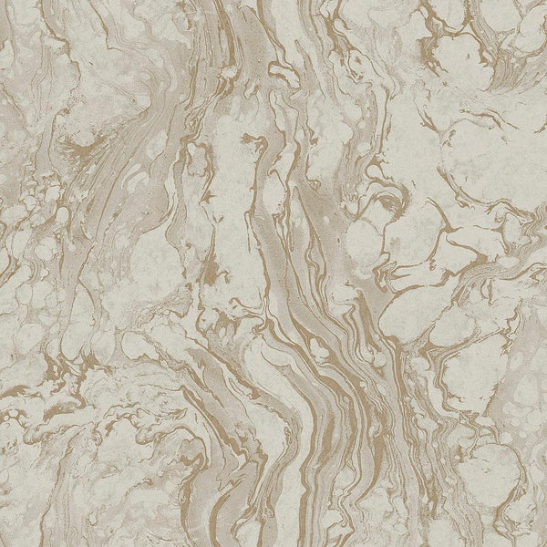 Wallpaper Polished Marble Wallpaper // Taupe 