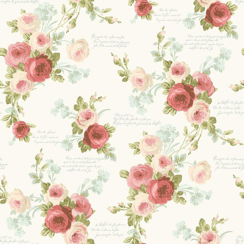 Wallpaper Polka Dot Plaid Wallpaper Sample // Pink & Blue 8 x 10 