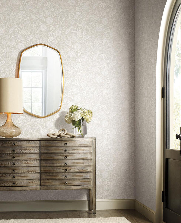 Wallpaper Pomegranate Wallpaper // Beige 