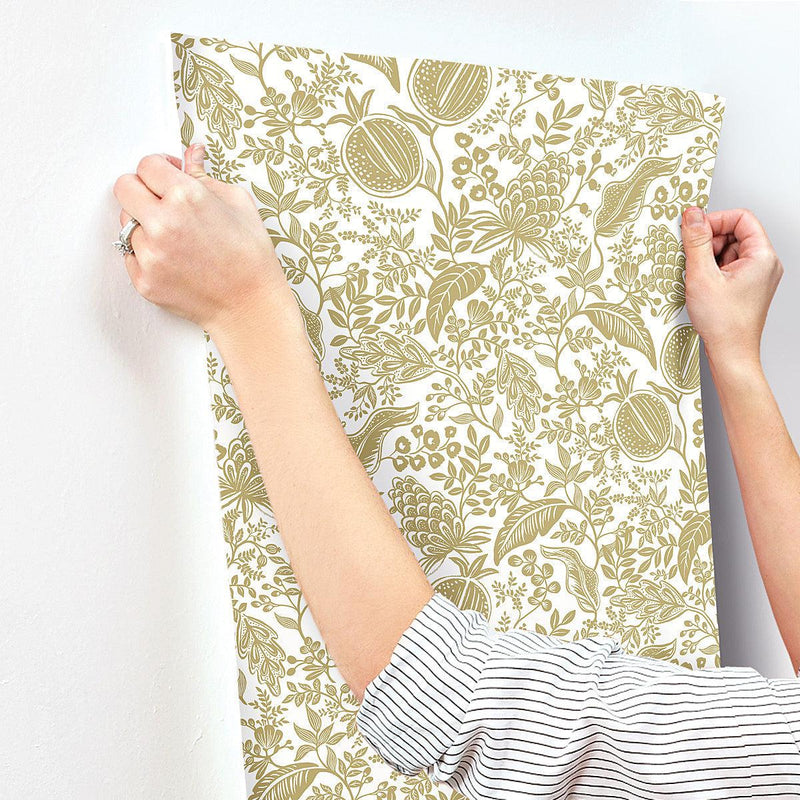 Wallpaper Pomegranate Wallpaper // White 