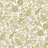 Wallpaper Pomegranate Wallpaper // White 