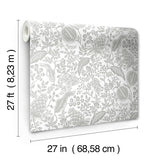 Wallpaper Pomegranate Wallpaper // White & Black 