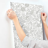 Wallpaper Pomegranate Wallpaper // White & Black 