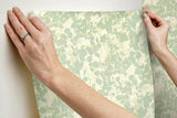 Wallpaper Pressed Leaves Wallpaper // Green 