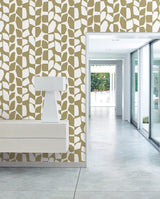 Wallpaper Primitive Vines Wallpaper // Gold Metallic 