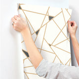 Wallpaper Prismatic Wallpaper // Gold & Black 