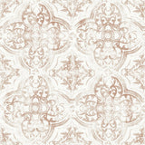 Wallpaper Quartet Wallpaper // Off White & Tan 