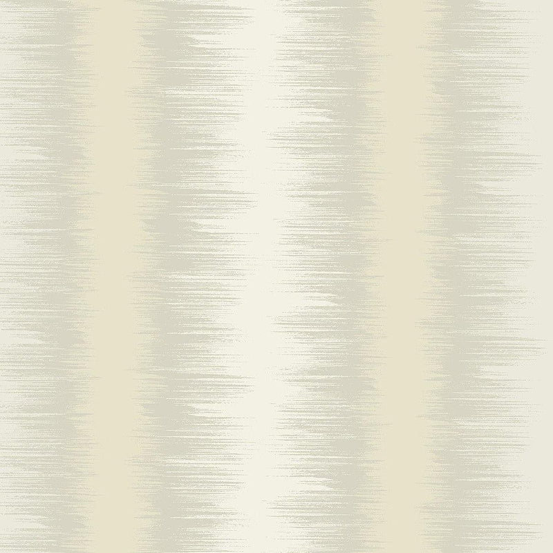 Wallpaper Quill Stripe Wallpaper Sample // Beige 8 x 10 