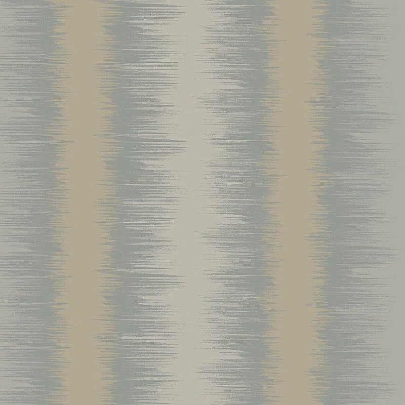 Wallpaper Quill Stripe Wallpaper Sample // Dark Grey 8 x 10 