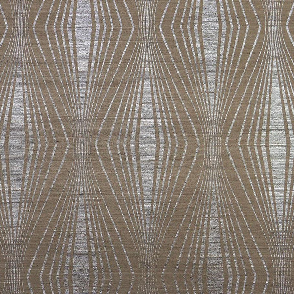 Wallpaper Radiant Wallpaper // Silver & Taupe 