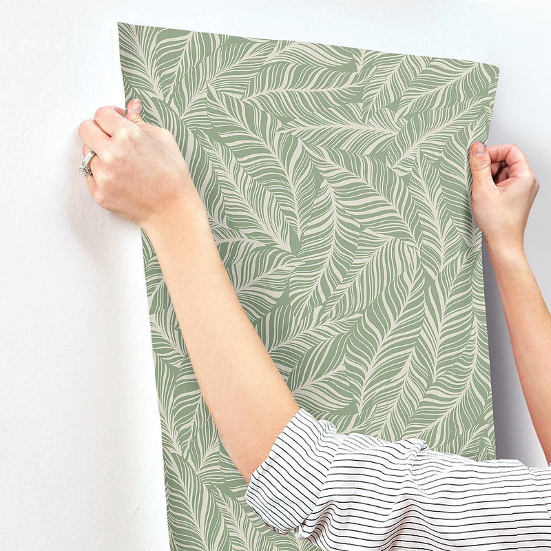 Wallpaper Rainforest Canopy Wallpaper // Green 