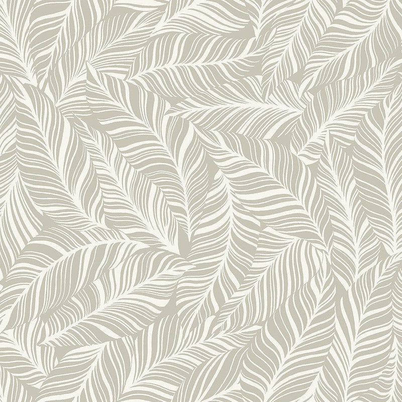 Wallpaper Rainforest Canopy Wallpaper Sample // Cream 8 x 10 