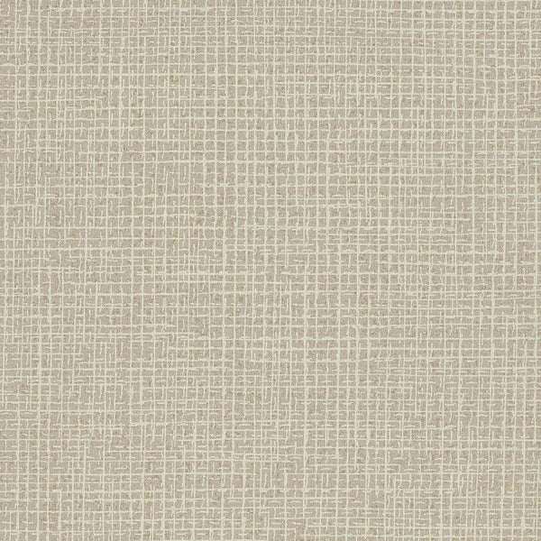 Wallpaper Randing Weave Wallpaper // Light Brown Metallic 