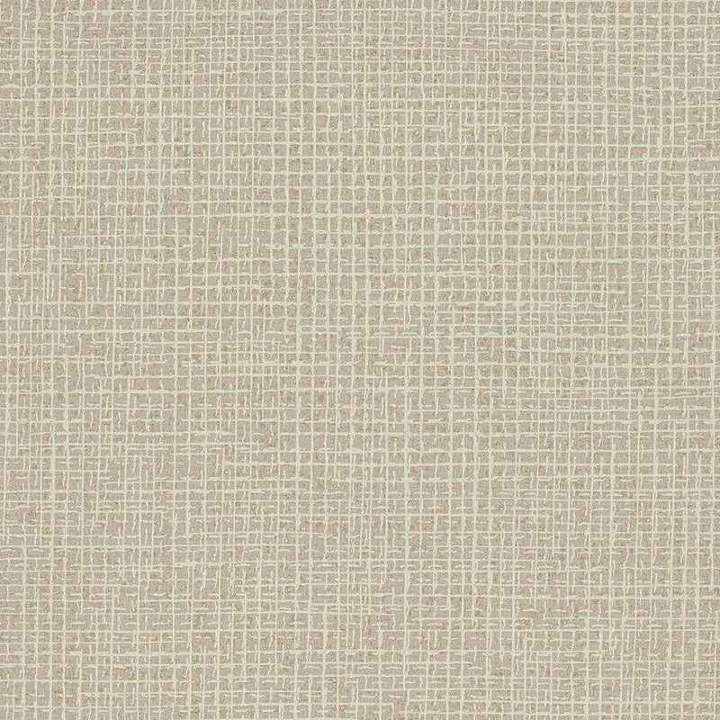 Wallpaper Randing Weave Wallpaper Sample // Light Brown Metallic 8 x 10 