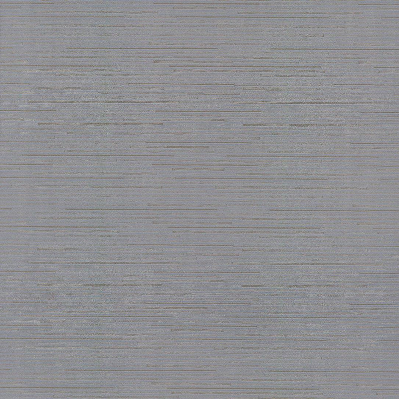 Wallpaper Ribbon Bamboo Wallpaper Sample // Blue & Silver Metallic 8 x 10 