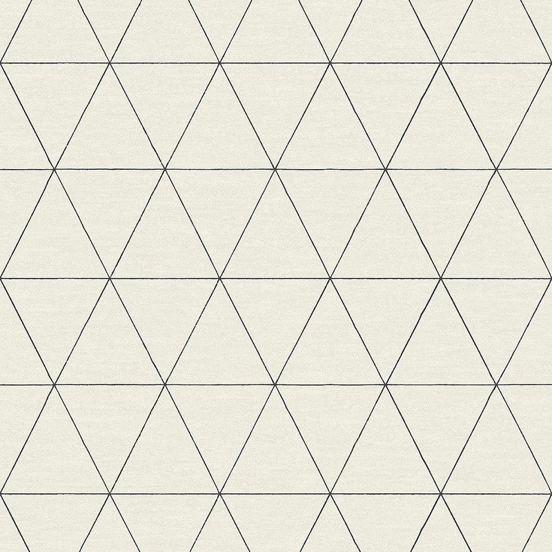 Wallpaper Ridge Wallpaper Sample // Beige 8 x 10 