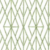 Wallpaper Riviera Bamboo Trellis Wallpaper // Green 