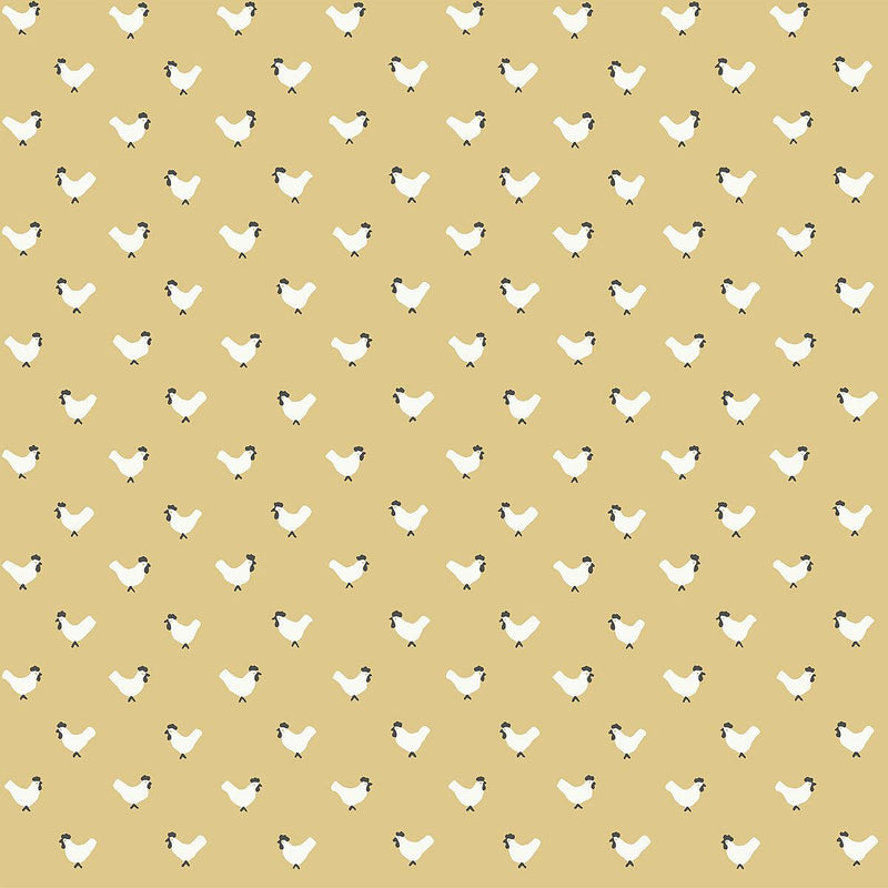 Wallpaper Roost Wallpaper Sample // Yellow 8 x 10 