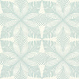 Wallpaper Roulettes Wallpaper // Cream & Blue 