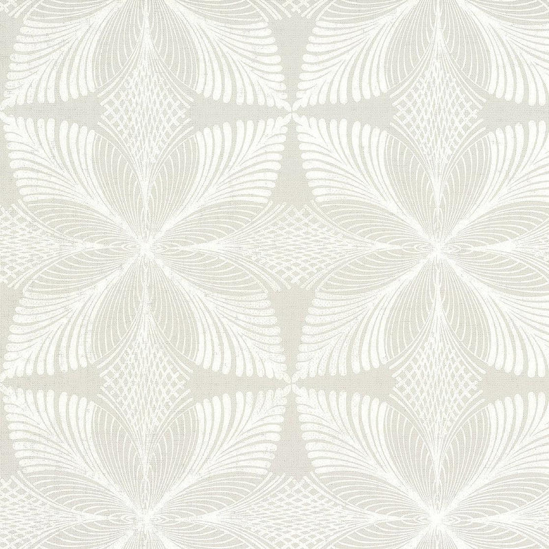 Wallpaper Roulettes Wallpaper // Grey & White 