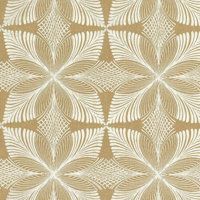 Wallpaper Roulettes Wallpaper Sample // Gold 8 x 10 